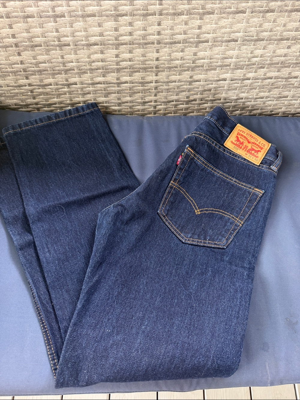 Levi's Men's Indigo Straight Jeans